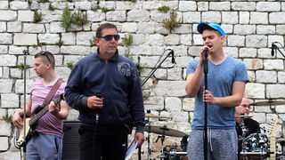 The Voice u Zadru: Sara, Dino, Ive i Jure na Trgu pet bunara, Foto: Roberto Lerga