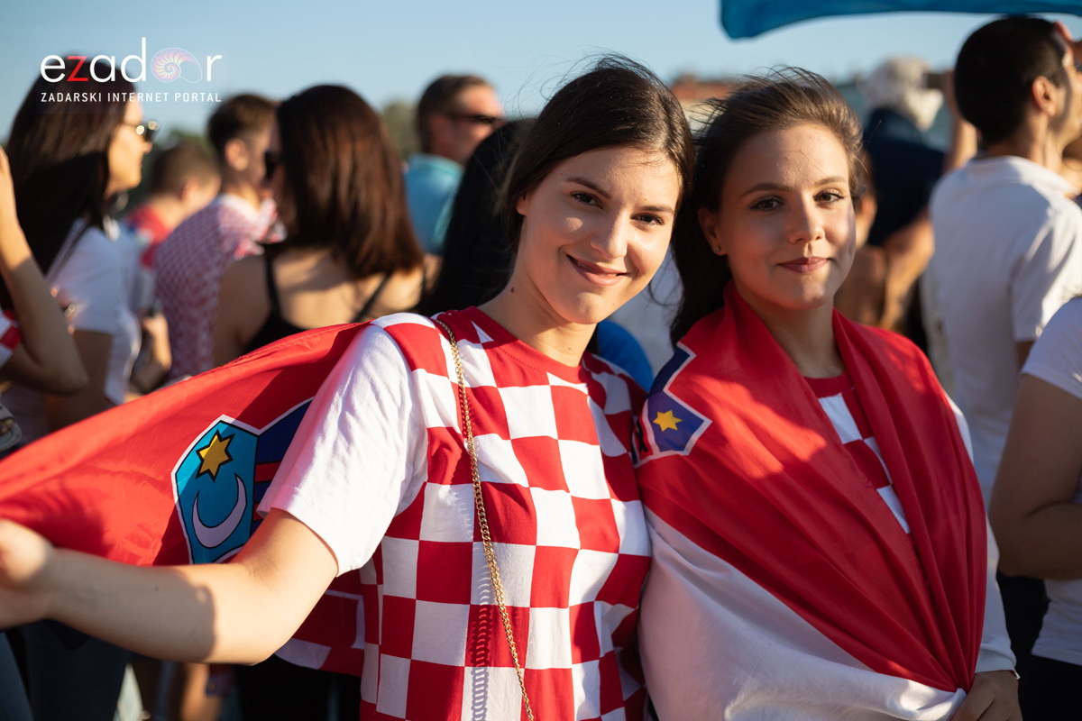 Veličanstven doček četvorice zadarskih Vatrenih Veličanstven doček četvorice zadarskih Vatrenih