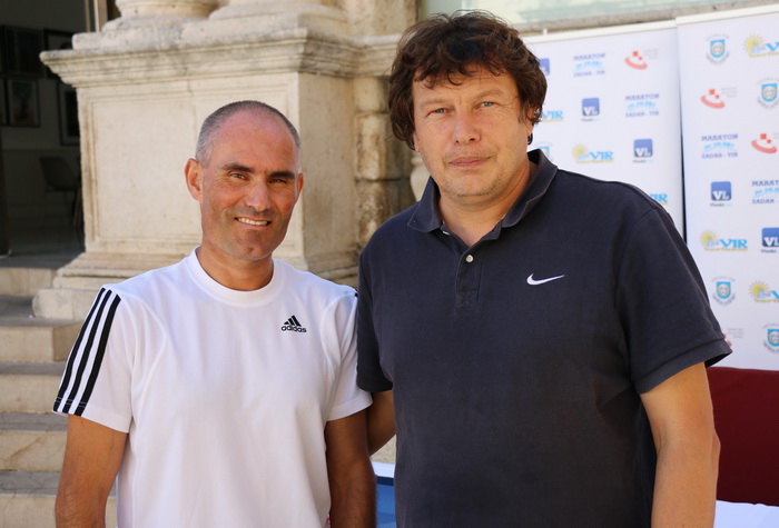 Na zadarskom Narodnom trgu najavljen Virski maraton 2016. Foto: Kažimir Škrbić/Virski list Na zadarskom Narodnom trgu najavljen Virski maraton 2016. Foto: Kažimir Škrbić/Virski list