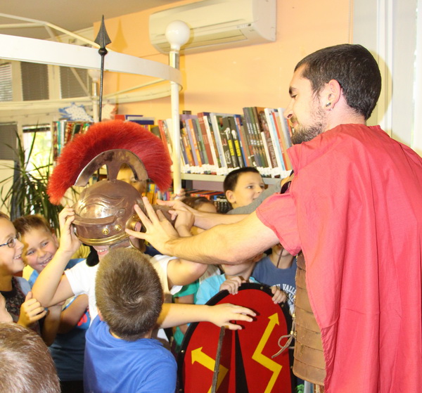 U knjižnici Bili Brig održana je radionica o postanku Rima