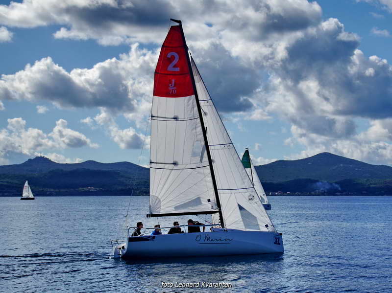 Zadarska Koka 2016. gledana s mora. Foto: Leonard Kvarantan Zadarska Koka 2016. gledana s mora. Foto: Leonard Kvarantan