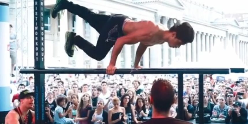 Akrobacije, Screenshot: YouTube