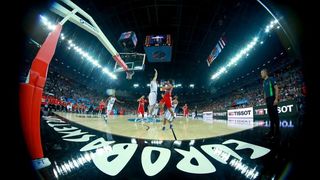 06.09.2015., Arena Zagreb, Zagreb – EuroBasket 2015., skupina C, 02. kolo, Grcka – Hrvatska. Foto: PIXSELL 06.09.2015., Arena Zagreb, Zagreb – EuroBasket 2015., skupina C, 02. kolo, Grcka – Hrvatska. Foto: PIXSELL