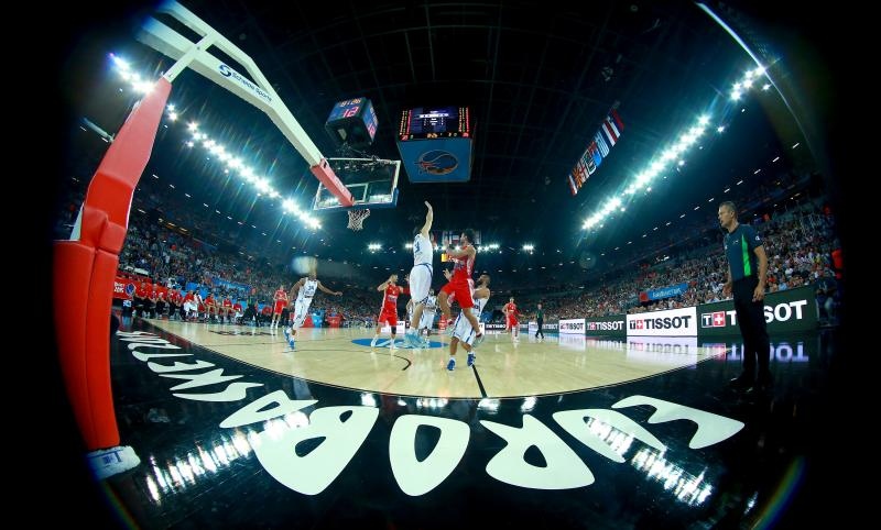 06.09.2015., Arena Zagreb, Zagreb – EuroBasket 2015., skupina C, 02. kolo, Grcka – Hrvatska. Foto: PIXSELL 06.09.2015., Arena Zagreb, Zagreb – EuroBasket 2015., skupina C, 02. kolo, Grcka – Hrvatska. Foto: PIXSELL