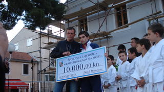 Doček Danila Domdjonija u Biogradu Doček Danila Domdjonija u Biogradu