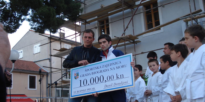 Doček Danila Domdjonija u Biogradu Doček Danila Domdjonija u Biogradu