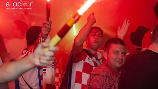 Zadar je gorio: Velika fešta nakon plasmana Vatrenih u polufinale Svjetskog prvenstva