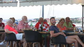 Bibinje: Navijanje za Vatrene i fešta nakon pobjede nad Engleskom