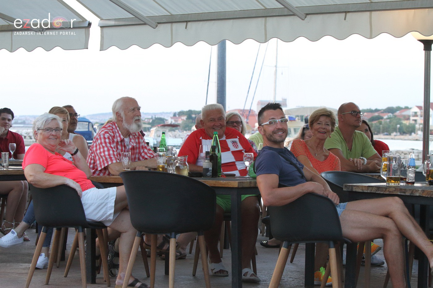 Bibinje: Navijanje za Vatrene i fešta nakon pobjede nad Engleskom