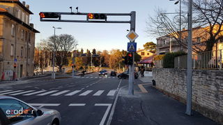 Otvoreno rekonstruirano raskrižje u Vruljici Otvoreno rekonstruirano raskrižje u Vruljici