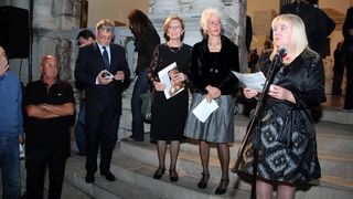 Otvorenje izložbe “Zahvalimo njoj…” Ivana Meštrovića u Gradskoj loži Otvorenje izložbe “Zahvalimo njoj…” Ivana Meštrovića u Gradskoj loži