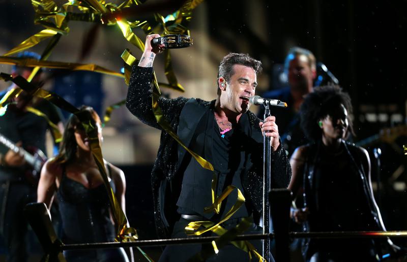 13.08.2013., Zagreb – Britanski pjevac Robbie Williams odrzao je koncert na maksimirskom stadionu u sklopu turneje Take the crown. Photo: Petar Glebov/Pixsell 13.08.2013., Zagreb – Britanski pjevac Robbie Williams odrzao je koncert na maksimirskom stadionu u sklopu turneje Take the crown. Photo: Petar Glebov/Pixsell