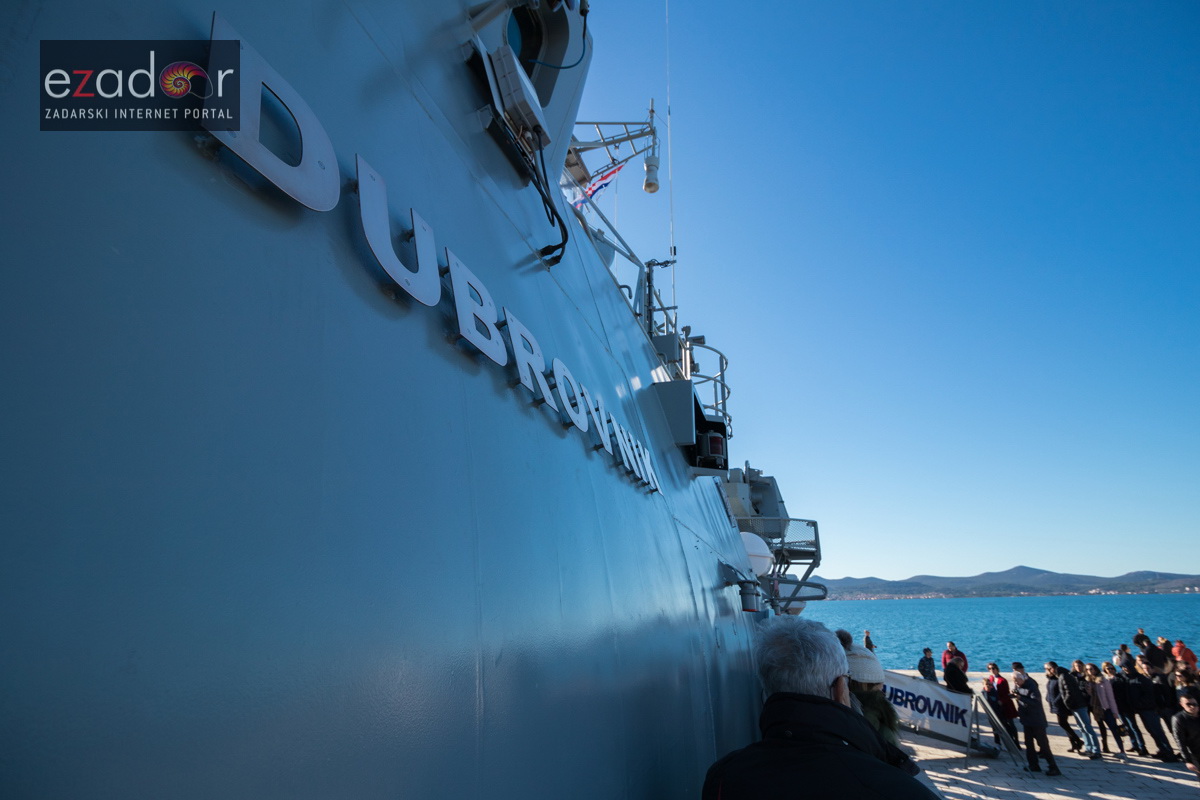 Đir po gradu, subotnja špica 20. siječnja 2018. Raketna topovnjača Dubrovnik