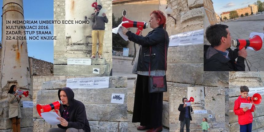 Noc knjige 2016 u zadru Noc knjige 2016 u zadru