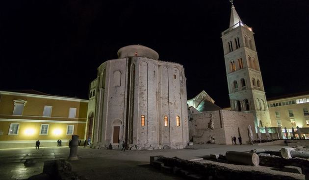 Sv. Donat: Zbor HRT-a pod ravnanjem Tončija Bilića tvorio Koncertnu sezonu 2016/17. Foto: Željko Karavida