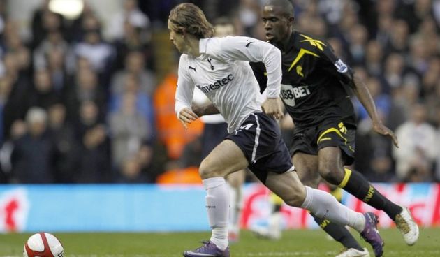 Luka Modrić i Fabrice Muamba, foto: Reuters