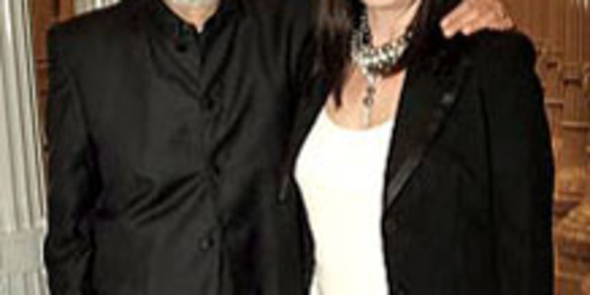 Robert Graham i Anjelica Houston Robert Graham i Anjelica Houston