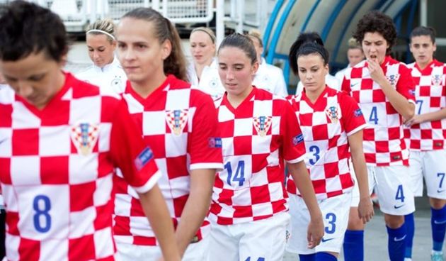 Ženska nogometna reprezentacija, foto: HNS