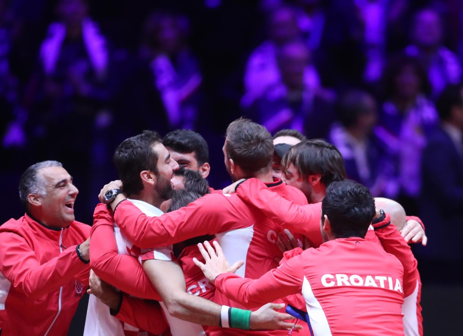 Veliko slavlje hrvatskih tenisača nakon osvajanja Davis Cupa
