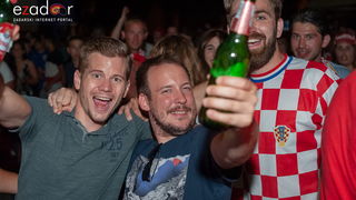 Zadar je gorio: Velika fešta nakon plasmana Vatrenih u polufinale Svjetskog prvenstva