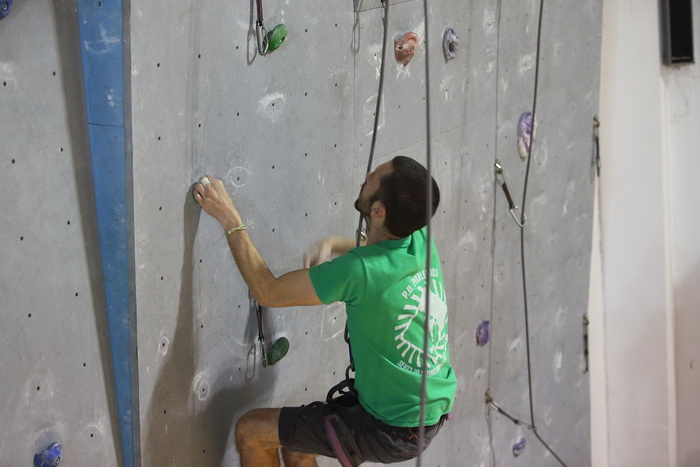 Bibinje: Županijsko natjecanje u sportskom penjanju na umjetnoj stijeni. Foto: Leo Banić