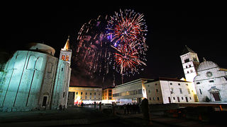 Novogodišnji vatromet u Zadru 2009. (foto: Marin Gospić)