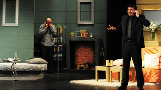 Zadar, 06.11.2012. snimio: Nenad Marčev
Gradsko kazalište Sisak &
Kazališna družina AMICRO
Mario Fratti:
PRIJATELJI(CE), komedija
redatelj: Boris B. Hrovat
igraju: Goran Grgić, Nada Abrus,
Dunja Sepčić, Igor Golub
Dvorana HNK Zadar Zadar, 06.11.2012. snimio: Nenad Marčev
Gradsko kazalište Sisak &
Kazališna družina AMICRO
Mario Fratti:
PRIJATELJI(CE), komedija
redatelj: Boris B. Hrovat
igraju: Goran Grgić, Nada Abrus,
Dunja Sepčić, Igor Golub
Dvorana HNK Zadar