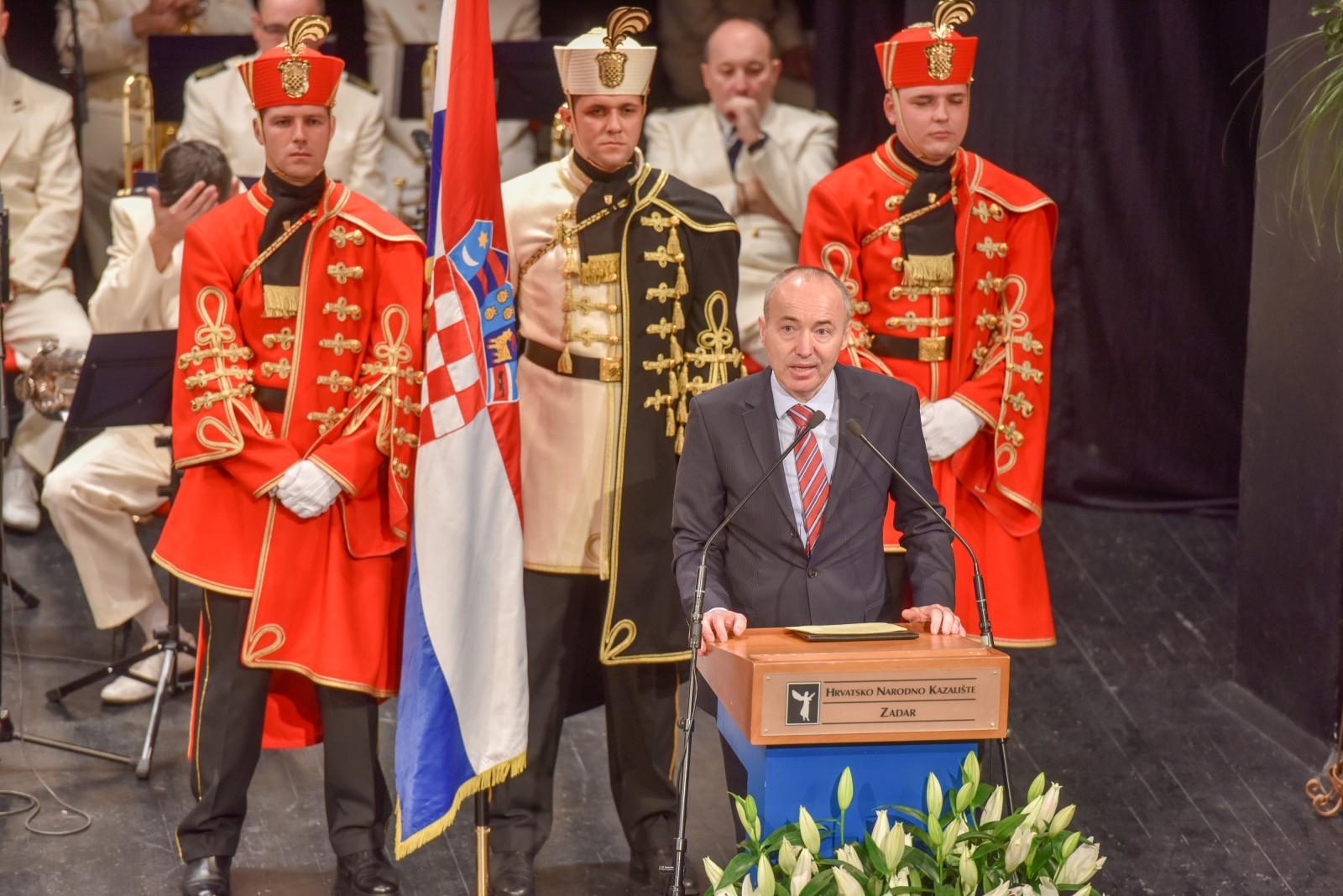 HNK Zadar: Svečana akademija u sklopu 25. obljetnice vojno-redarstvene operacije Maslenica ’93 HNK Zadar: Svečana akademija u sklopu 25. obljetnice vojno-redarstvene operacije Maslenica ’93