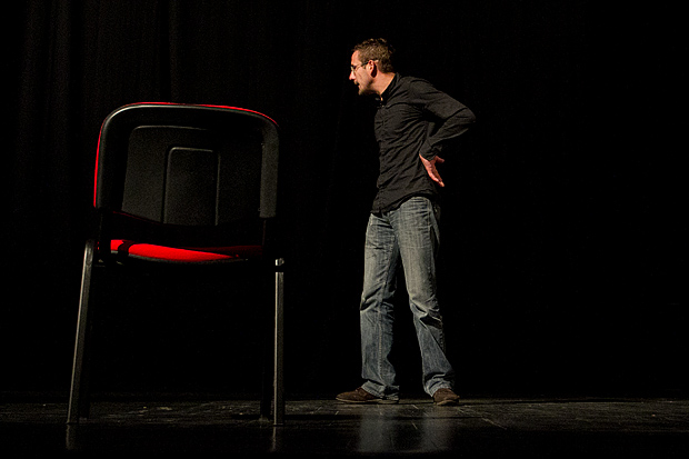 Hrvatsko narodno kazalište Zadar traži nove mlade talente za glumačku radionicu, a mi smo sinoć pratili audiciju na kojoj su se budućoj mentorici, glumici Jasni Ančić, predstavili prvi muški kandidati, foto Leo Banic