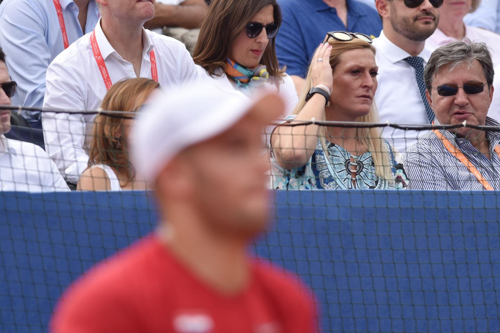 Otvorenje polufinalnog susreta Davis Cupa između Hrvatske i SAD-a