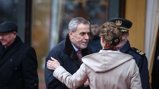 Doček Vučića na Pantovčaku Doček Vučića na Pantovčaku