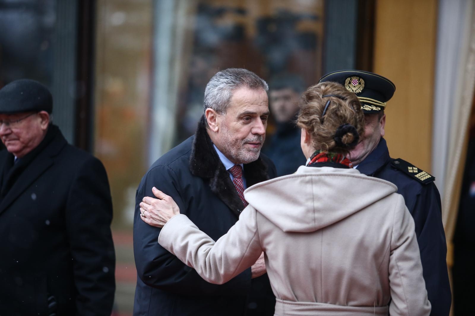 Doček Vučića na Pantovčaku Doček Vučića na Pantovčaku