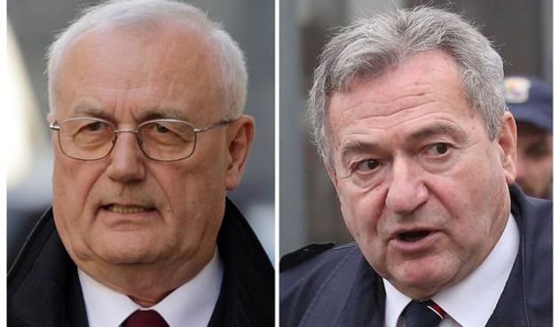 Osuđeni na doživotni zatvor Josip Perković i Zdravko Mustač. Foto: FAH