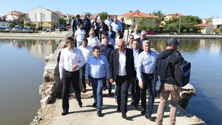 Ministri Butković i Ćorić obišli poplavljena područja u Zadarskoj županiji