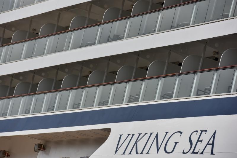 Kruzer Viking Sea na Veliku subotu u Zadar uplovio s oko tisuću turista. Foto: Dino Stanin/PIXSELL Kruzer Viking Sea na Veliku subotu u Zadar uplovio s oko tisuću turista. Foto: Dino Stanin/PIXSELL