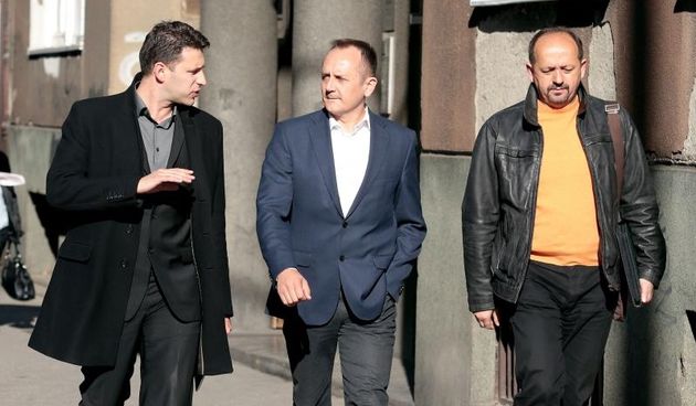 Bozo Petrov, Drago Prgomet, Ivan Lovrinovic. Photo: Patrik Macek/PIXSELL