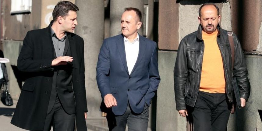 Bozo Petrov, Drago Prgomet, Ivan Lovrinovic. Photo: Patrik Macek/PIXSELL