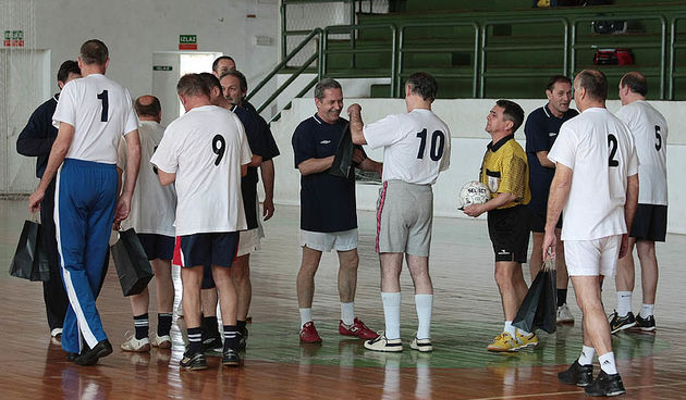 Humanitarna malonogometna utakmica u dvorani Mocire