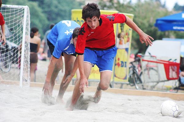 Turnir u nogometu na pijesku na Kolovarama (foto:Saša Čuka)
