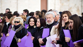 Milenijska fotografija Šime Strikomana na Forumu (foto:Saša Čuka)