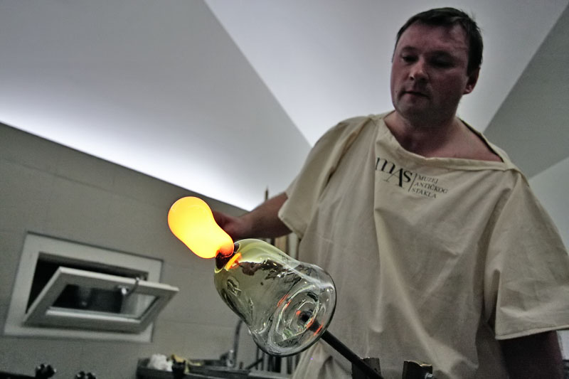 Noć muzeja – Muzej antičkog stakla (foto: Marin Gospić)