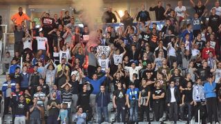 Dvorana Krešimir Ćosić, Zadar – 2. kolo A-1 muške lige, KK Zadar – GKK Šibenik 80-76. Photo: Dino Stanin/PIXSELL Dvorana Krešimir Ćosić, Zadar – 2. kolo A-1 muške lige, KK Zadar – GKK Šibenik 80-76. Photo: Dino Stanin/PIXSELL