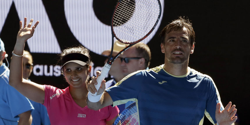 Ivan Dodig i Sania Mirza Ivan Dodig i Sania Mirza