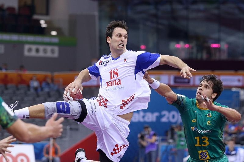 Katar – 24. svjetsko rukometno prvenstvo, osmina finala, Hrvatska – Brazil 26-25. Photo: Goran Stanzl/PIXSELL