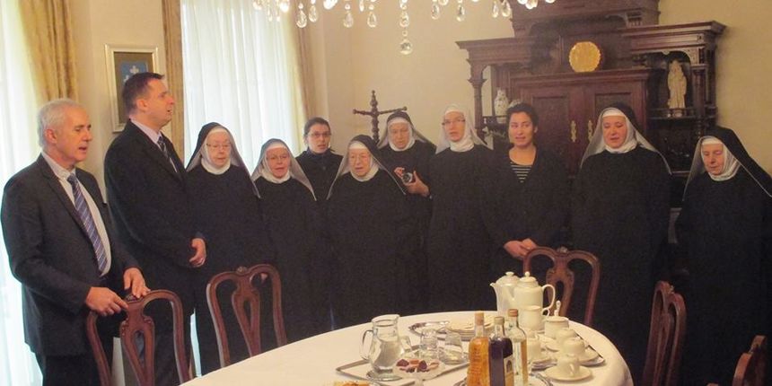 Župan posjetio benediktinke Župan posjetio benediktinke