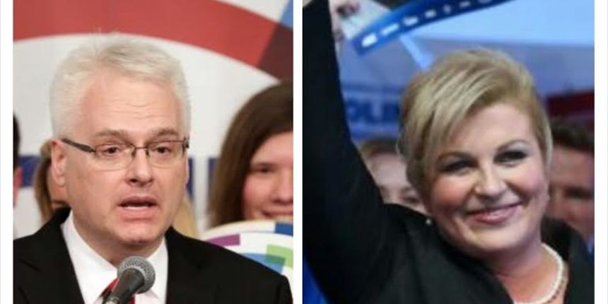 Ivo Josipović i Kolinda Grabar Kitarović, Foto: PIXSELL Ivo Josipović i Kolinda Grabar Kitarović, Foto: PIXSELL