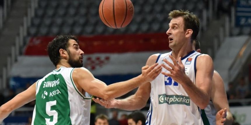 KK Zadar – KK Krka. Drago Pasalic, Erjon Kastrati. Photo: Dino Stanin/PIXSELL KK Zadar – KK Krka. Drago Pasalic, Erjon Kastrati. Photo: Dino Stanin/PIXSELL