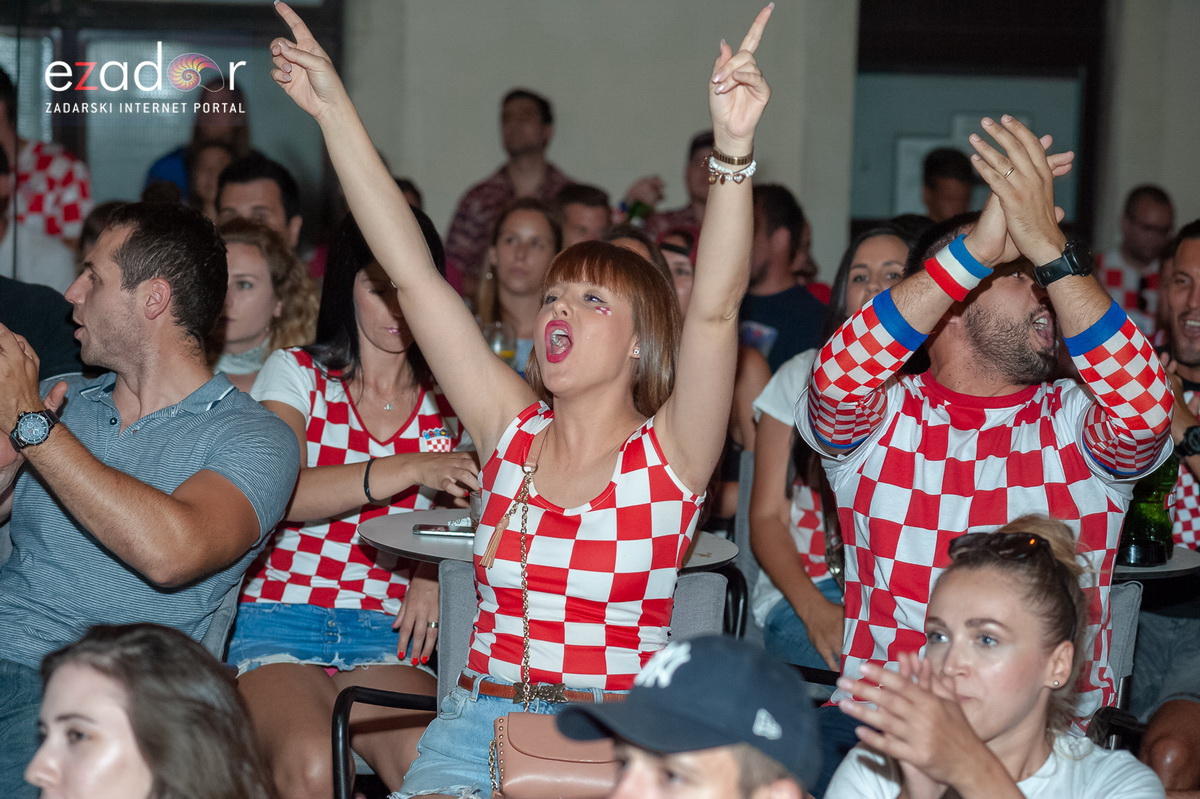 Zadar je gorio: Velika fešta nakon plasmana Vatrenih u polufinale Svjetskog prvenstva