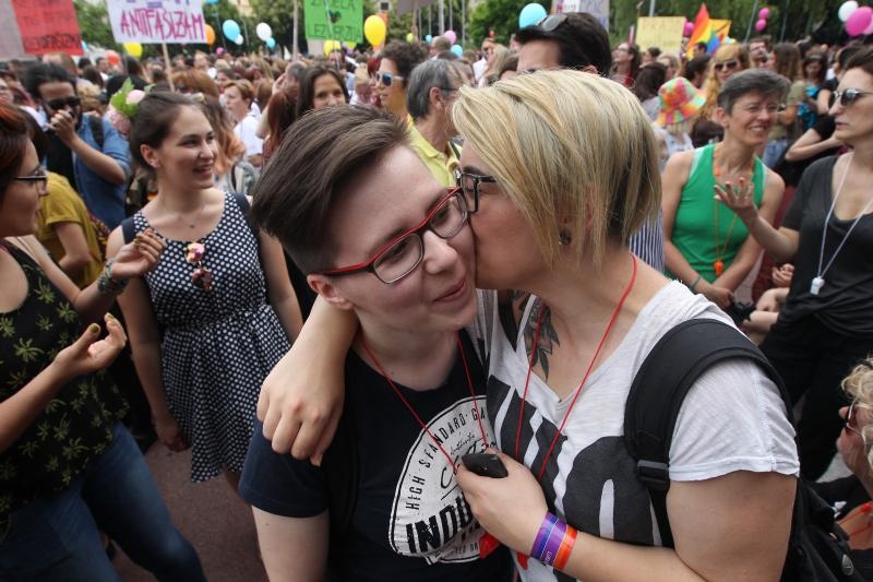 Održan je XV Zagreb Pride pod motom Još Hrvatska ni propala. Photo: PIXSELL Održan je XV Zagreb Pride pod motom Još Hrvatska ni propala. Photo: PIXSELL