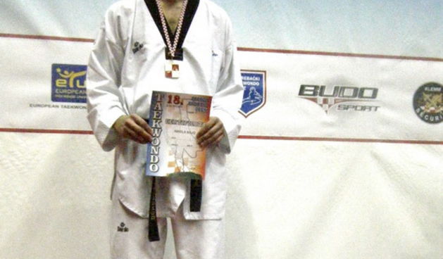 Nikola Bojo, pobjednik Zagreb Opena u kategoriji do 87 kg